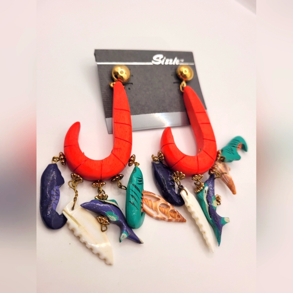 Stade Colorful Nautical Earrings